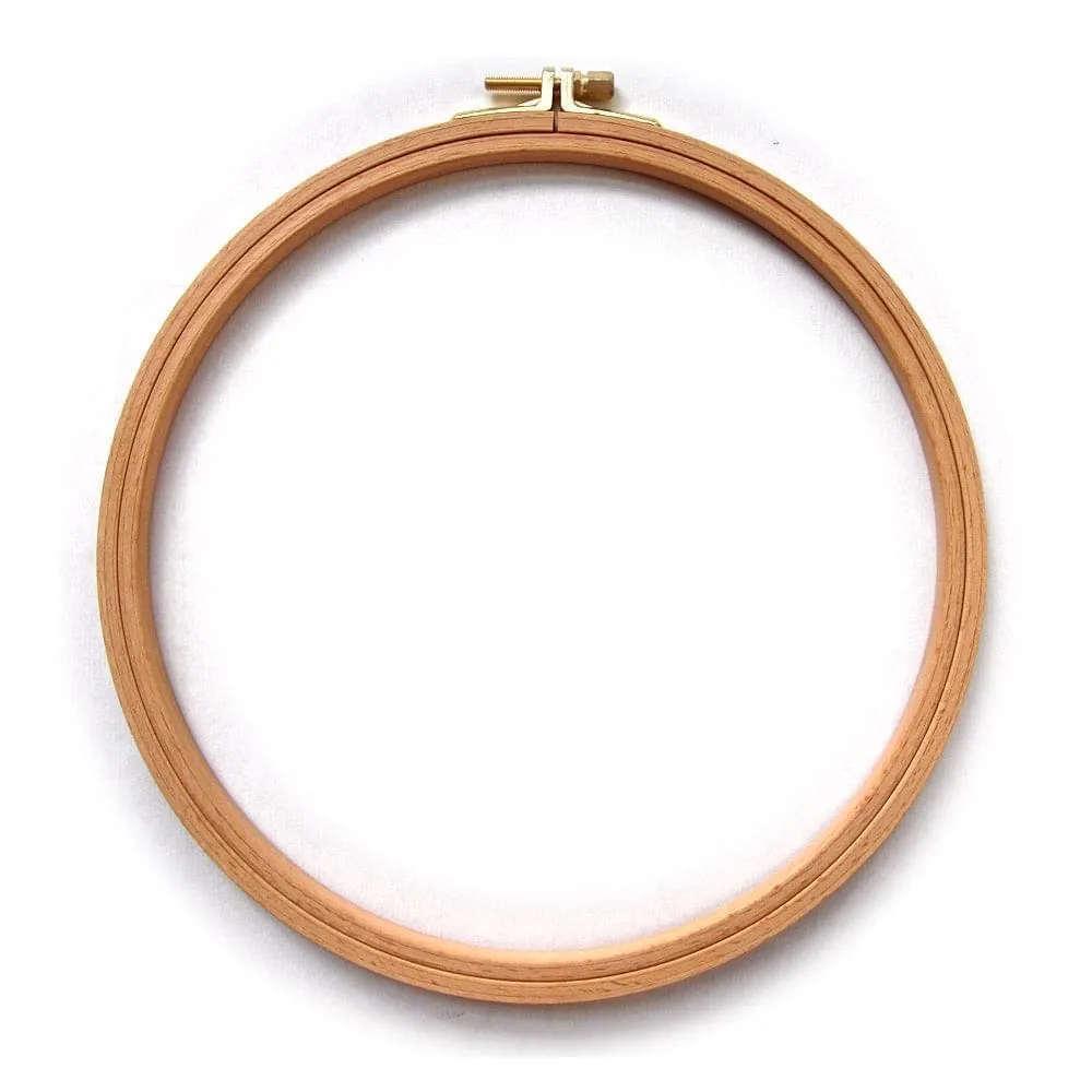 16mm Screwed Wooden Embroidery Hoop Nurge 110-3