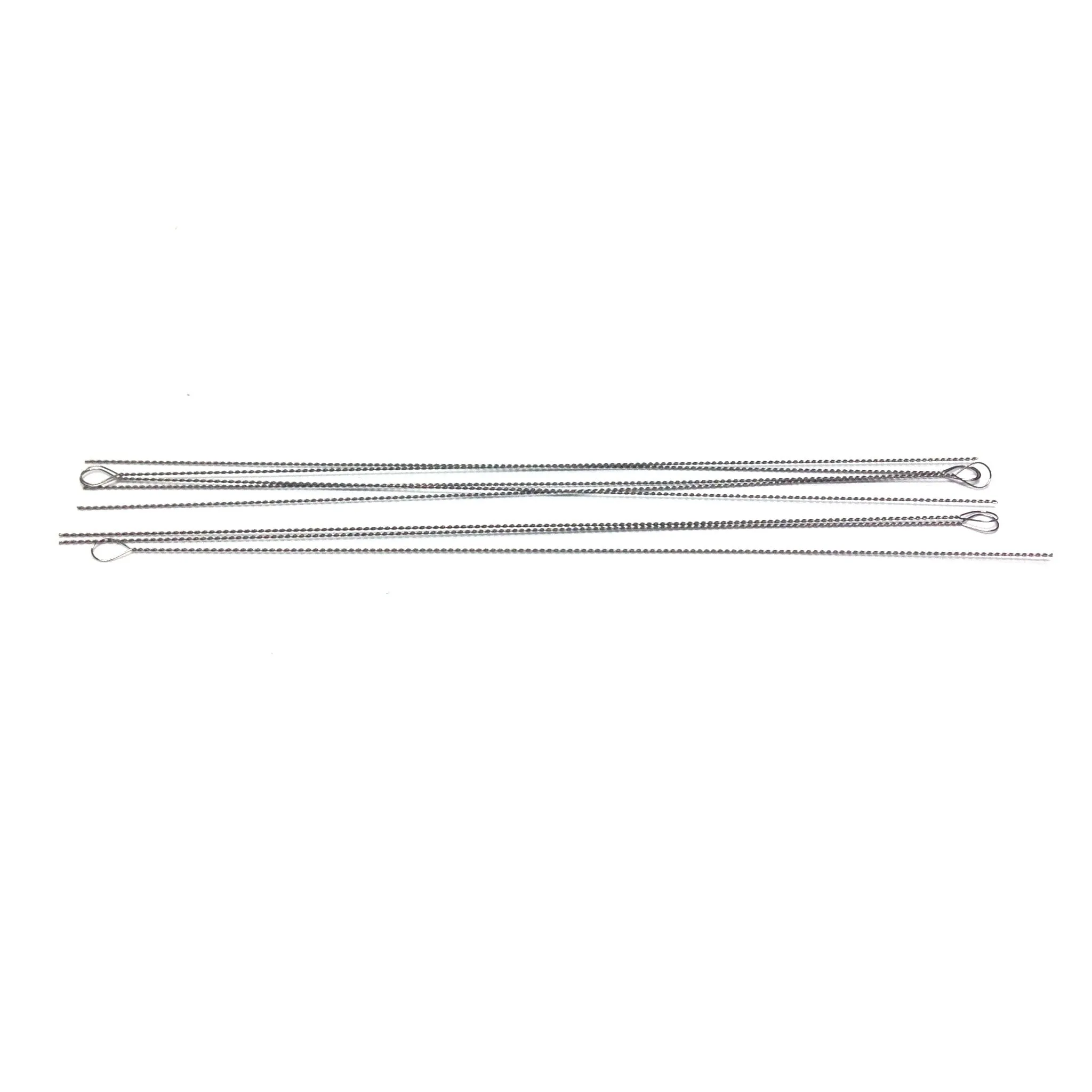 #4 (.008) Steel Twisted Needle (Rnd Eye) 50 Pcs/Pk