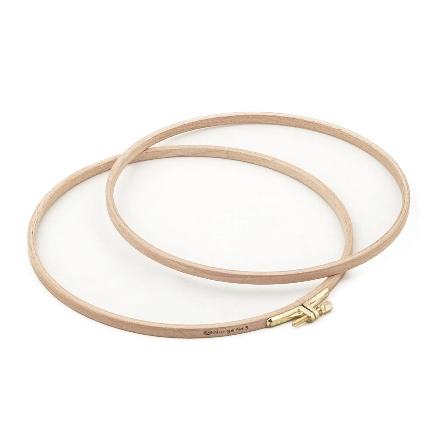 8mm Screwed Wooden Embroidery Hoop Nurge 100-3