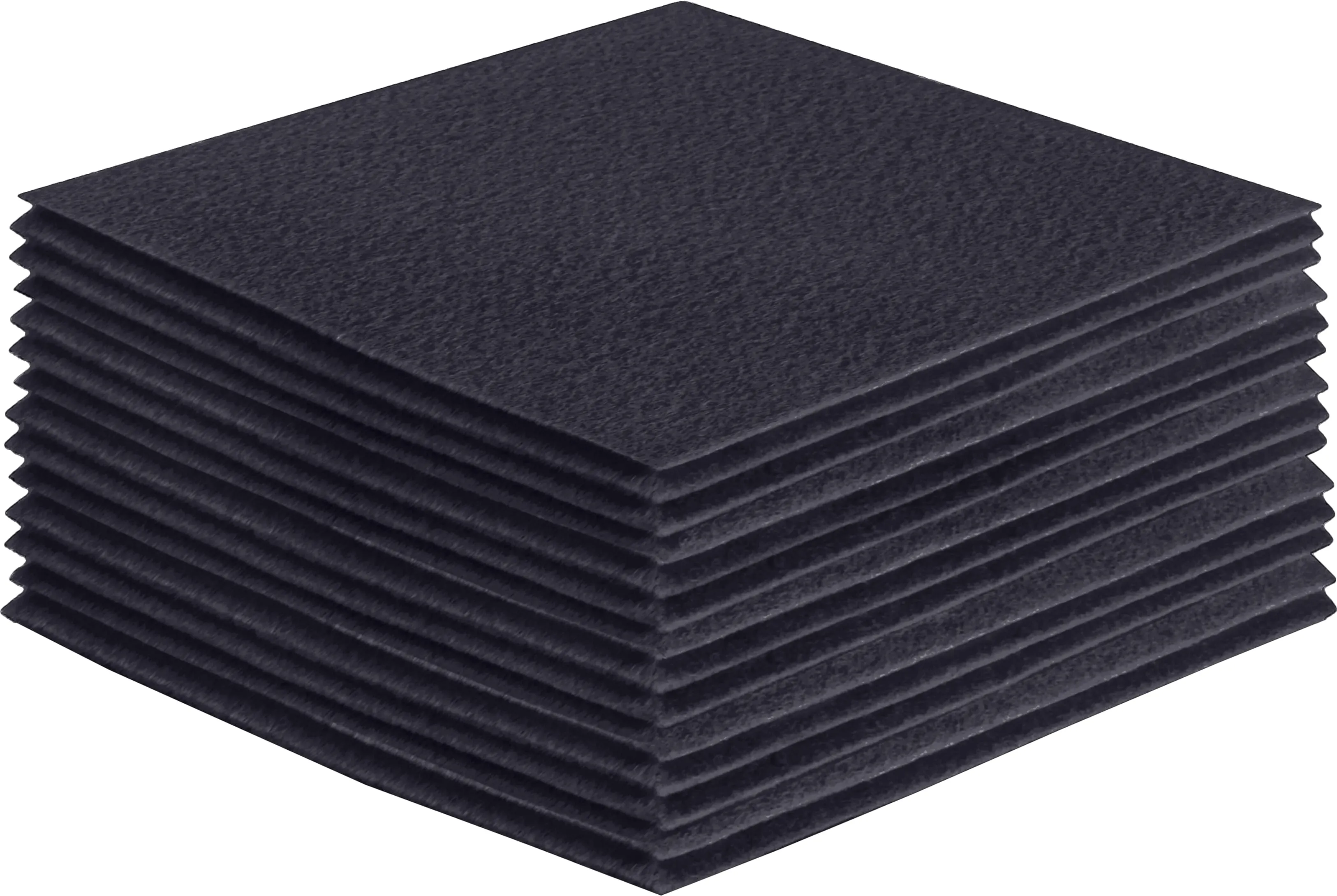 Acrylic Felt Craft Sheet Packs | Dark Grey A60