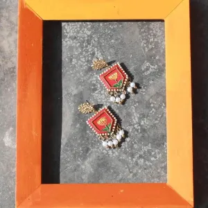 Adhira Handpainted (Earrings)