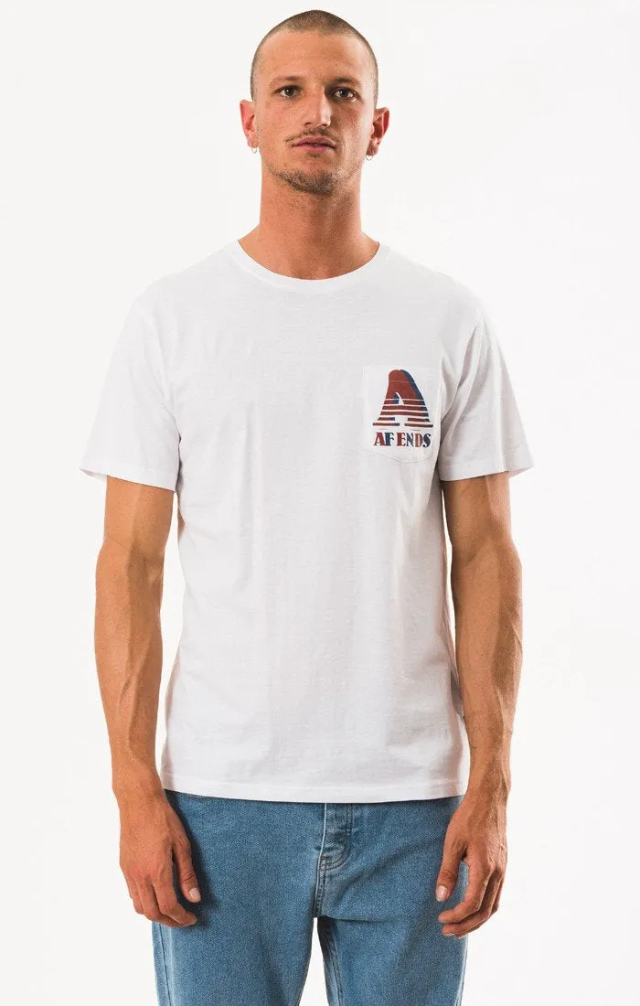 Afends Mens Fade Away - Standard Pocket Tee