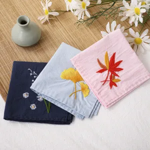 Beginners Napkins Hand Embroidery DIY Kit 30cm