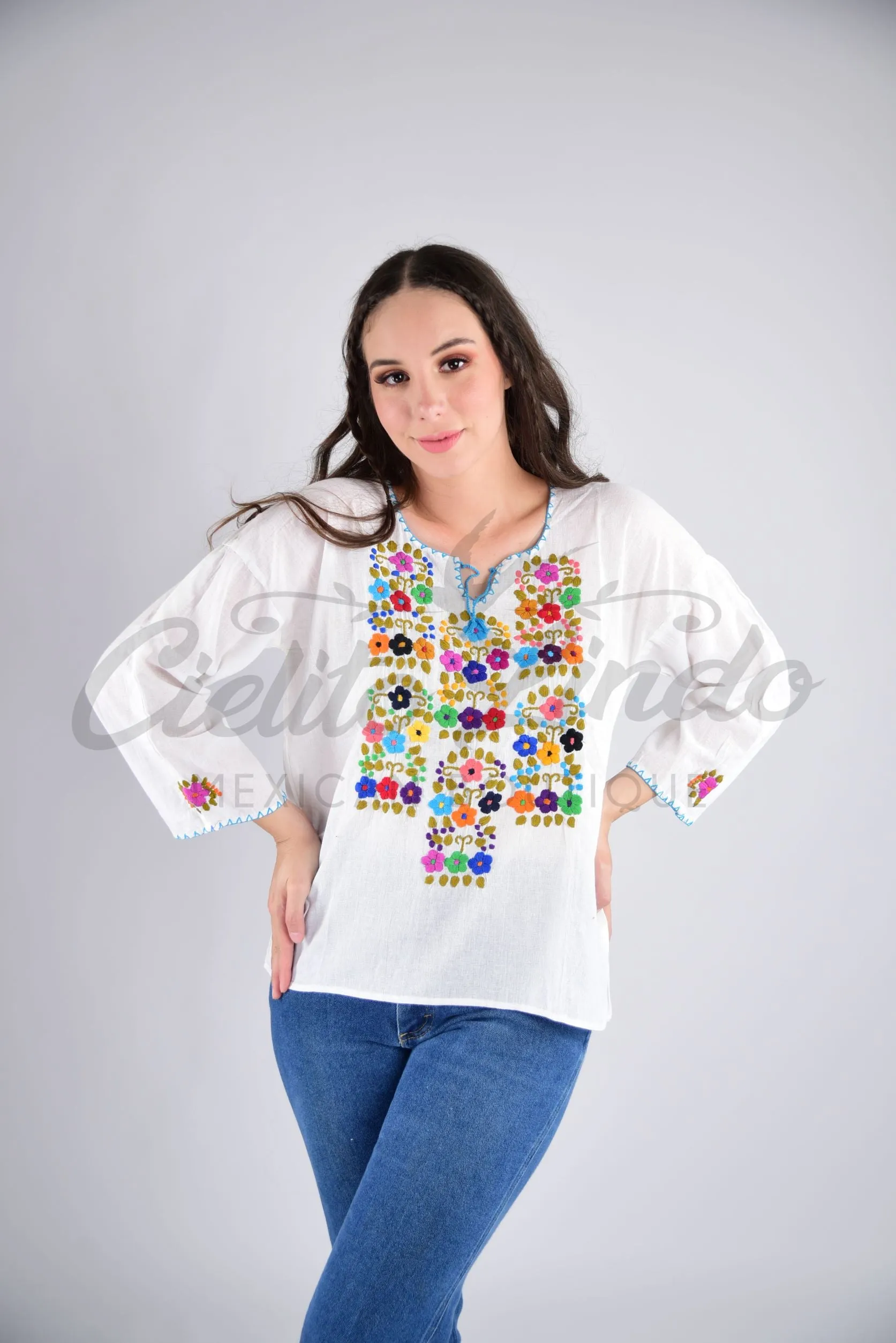 Bohemia Handmade Embroidered Blouse