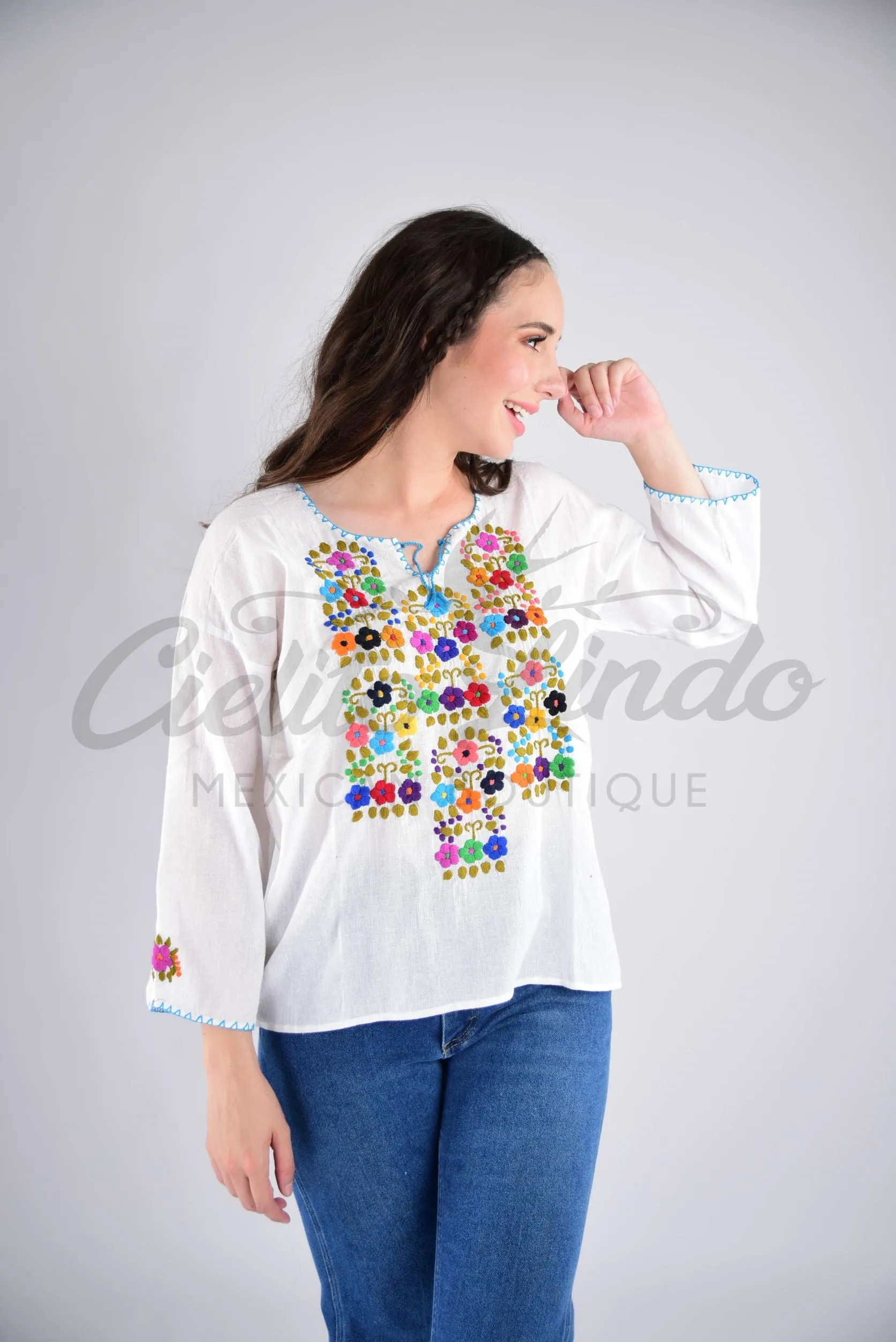 Bohemia Handmade Embroidered Blouse