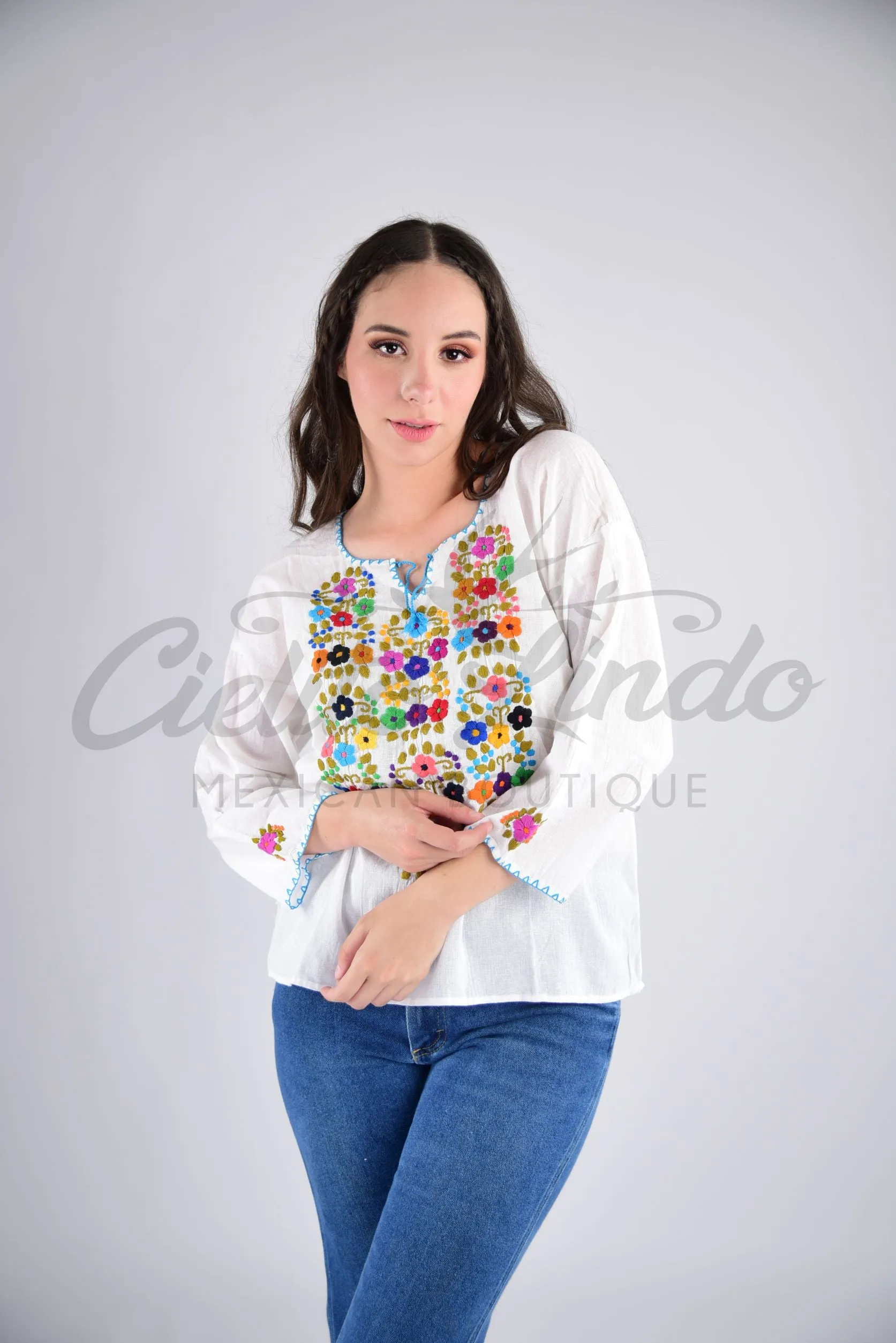 Bohemia Handmade Embroidered Blouse