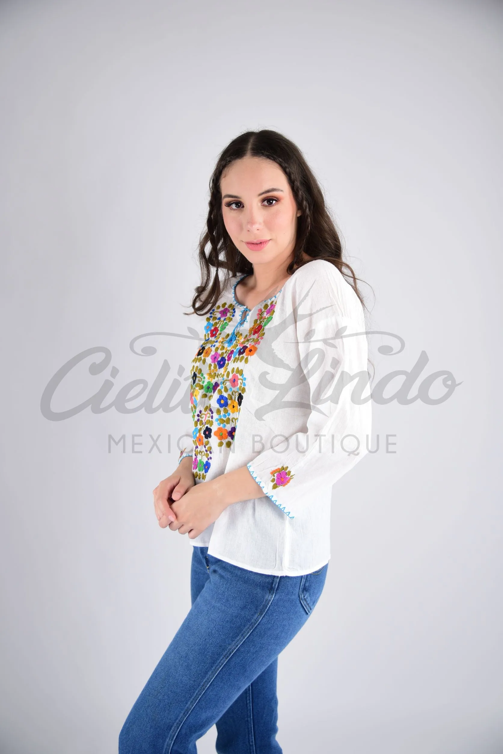 Bohemia Handmade Embroidered Blouse