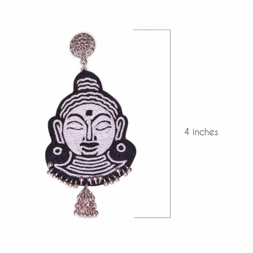 Budha Embroidery Earring