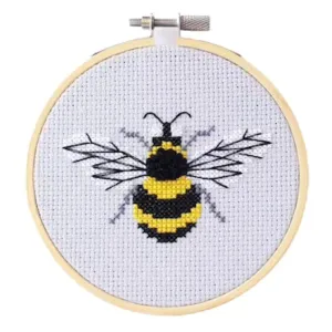 Bumblebee Cross Stitch DIY Kit