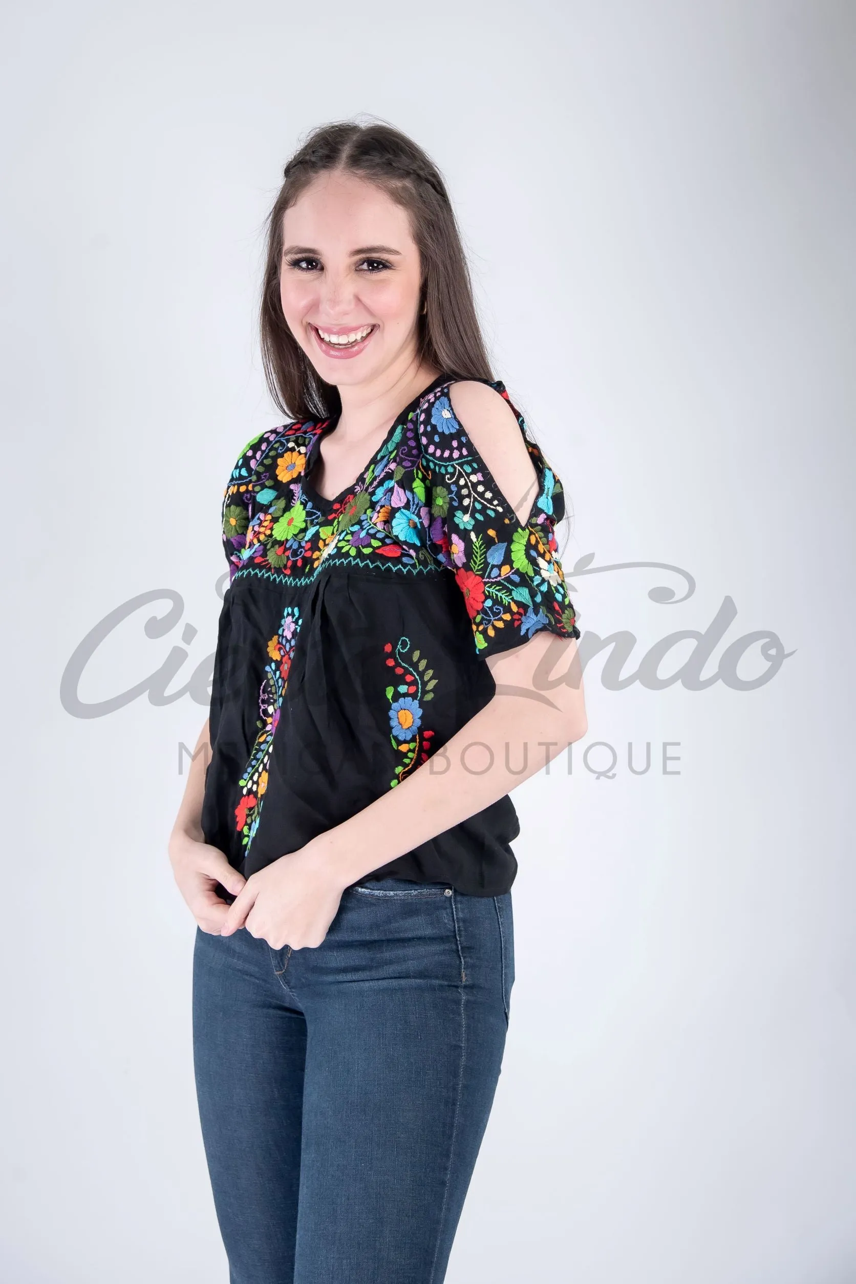 Cancun Cold Shoulder Blouse