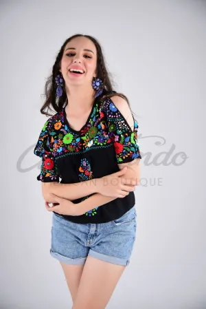 Cancun Cold Shoulder Blouse