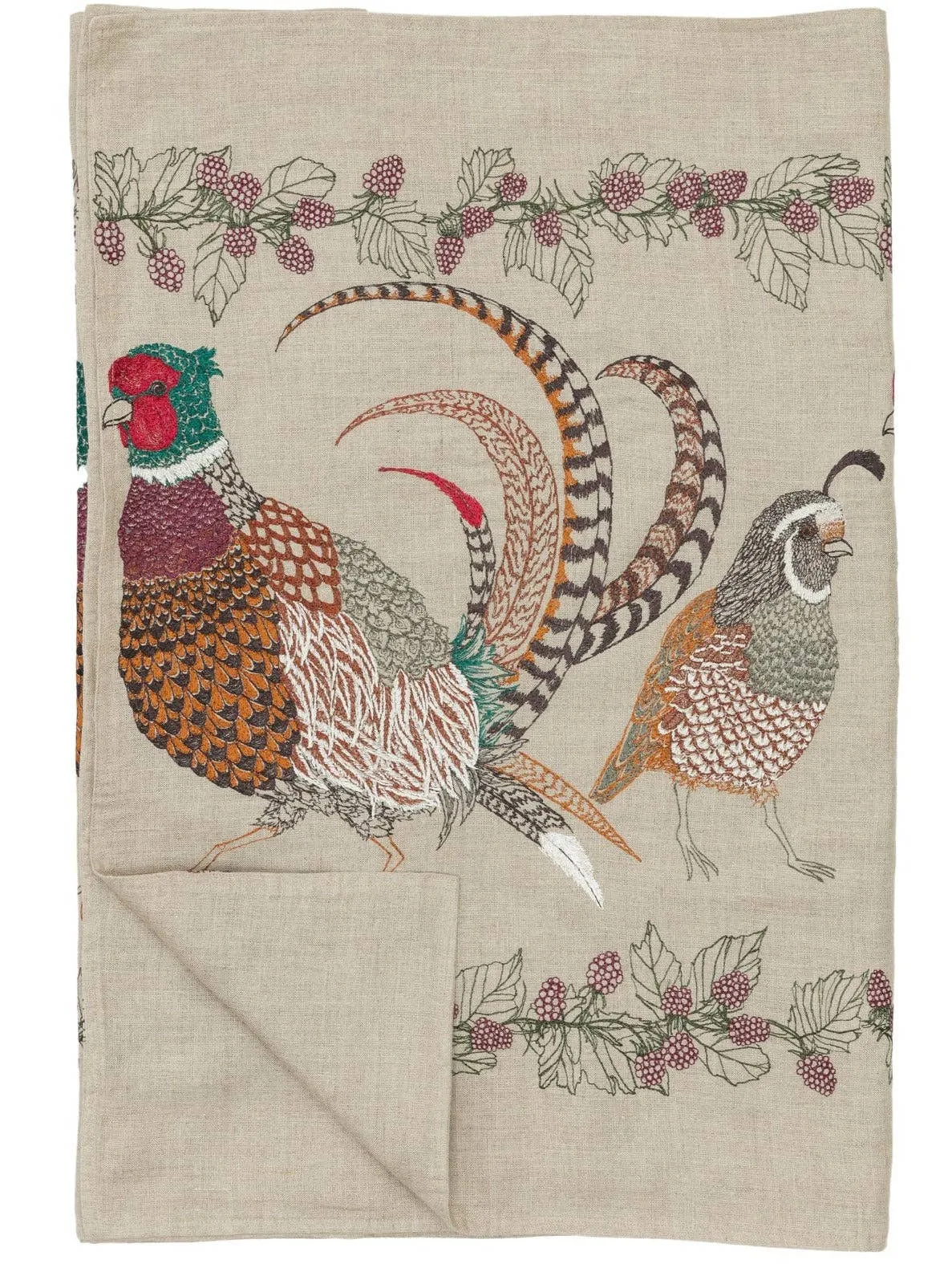 Coral & Tusk - Pheasant and Quail Table Runner