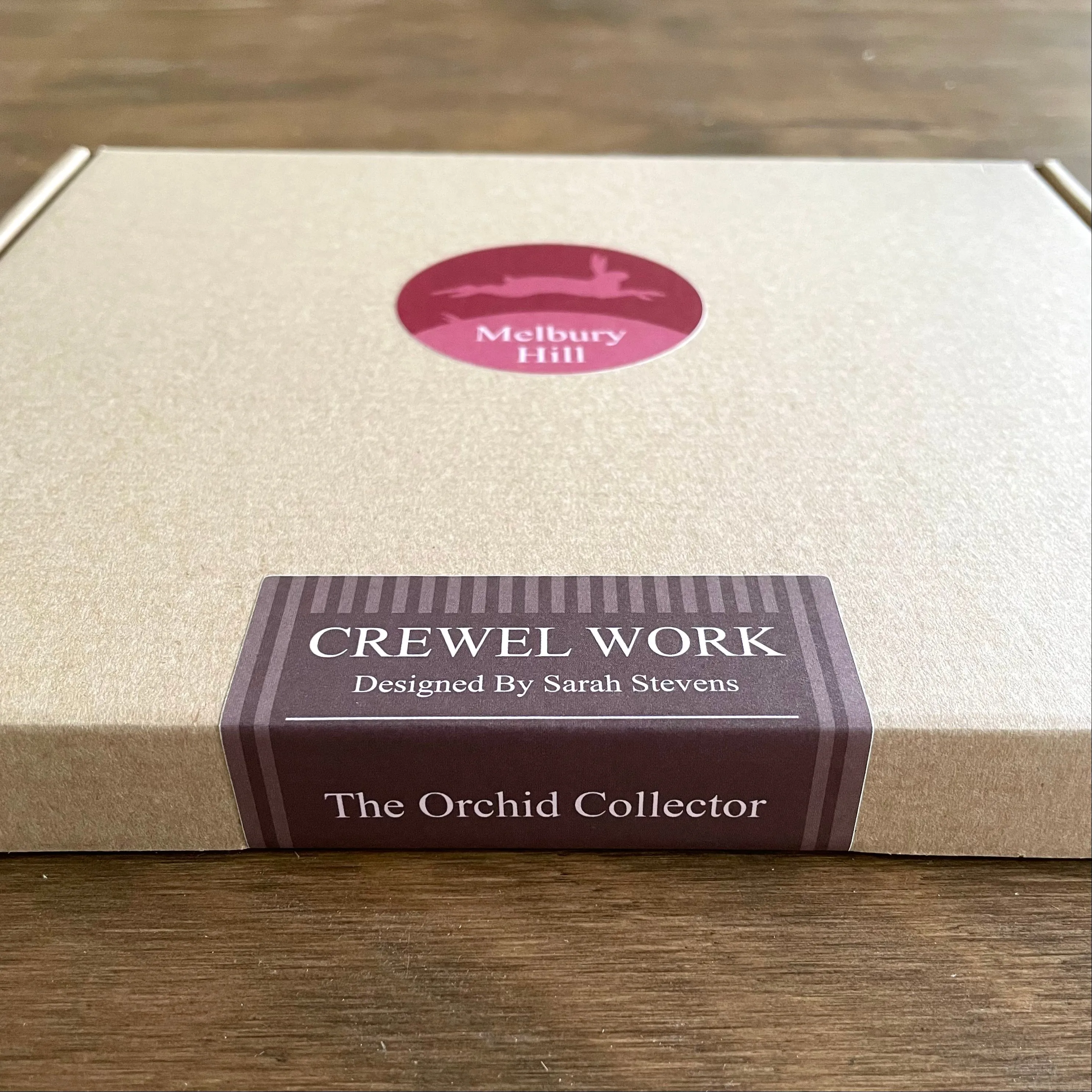 Crewel Work Embroidery Kit The Orchid Collector