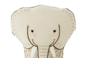 Elephant DIY Embroidered Doll Kit (Level 1)