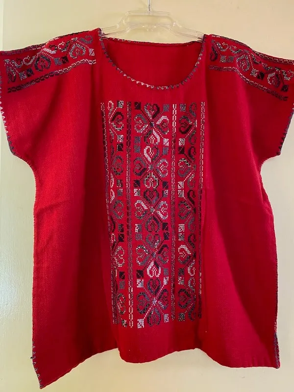 Embroidered Blouse- "Arocutin"-Large