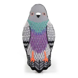 Embroidery Mini Plush Kit, Pigeon | Level 2