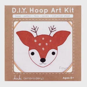 Fawn Beginner DIY Hoop Art Kit