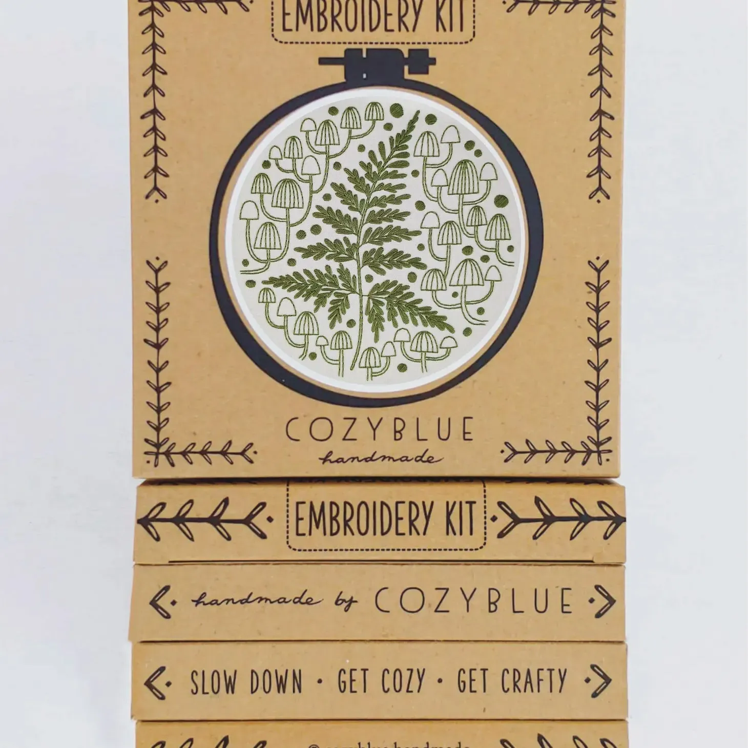 Fern & Friends Embroidery Kit