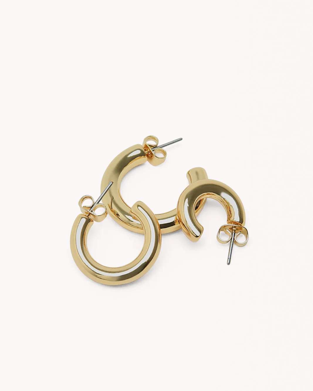 GARDA EARRING 3 PACK - GOLD PLATED 18K