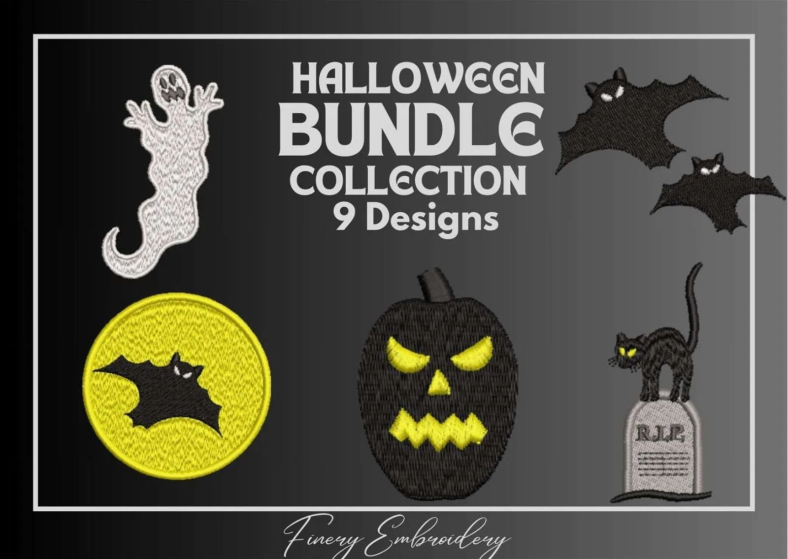 Halloween Bundle - Embroidery Designs