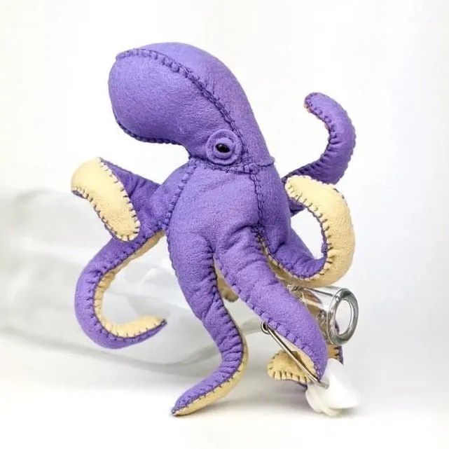 Hand Stitched Octopus DIY Kit