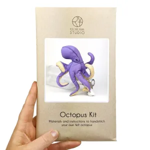 Hand Stitched Octopus DIY Kit