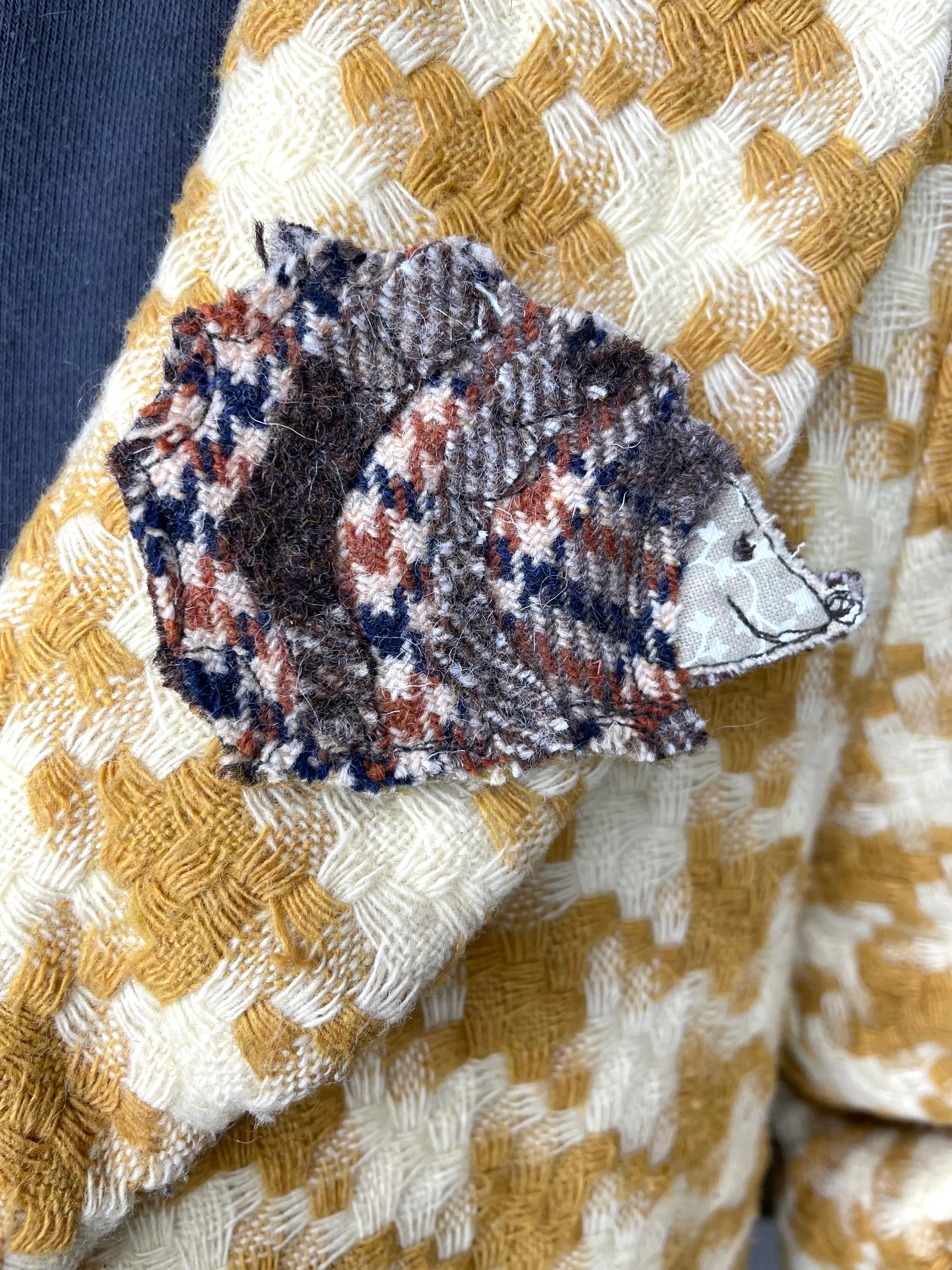 Hedgehog Brooch