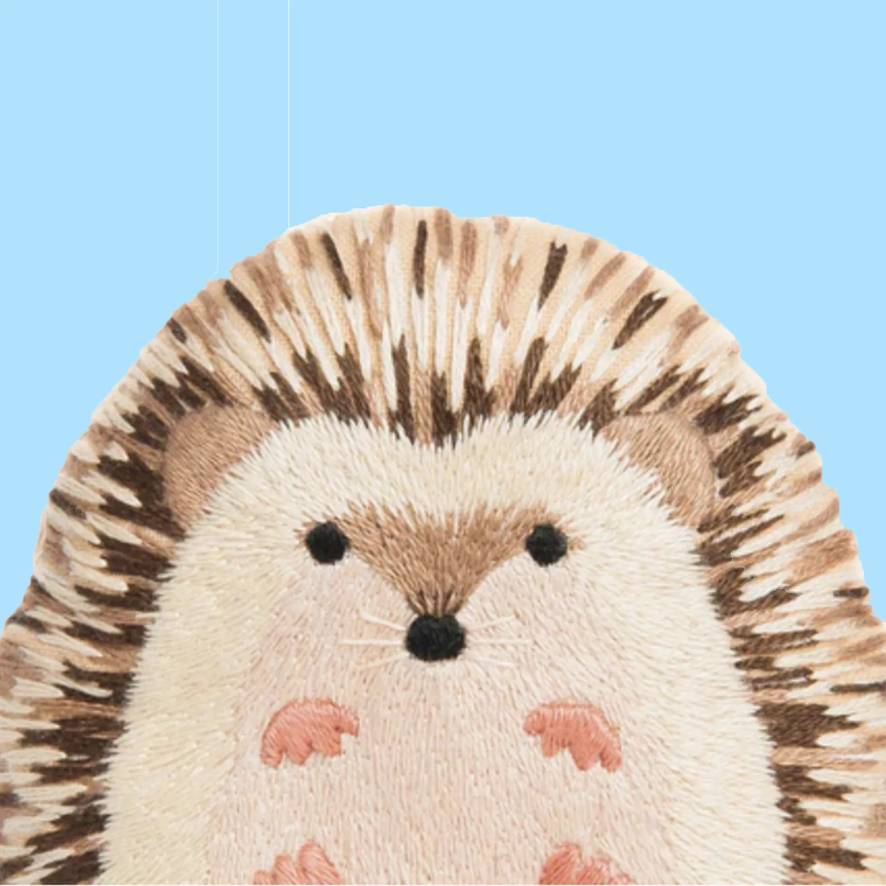 Hedgehog Embroidery Kit