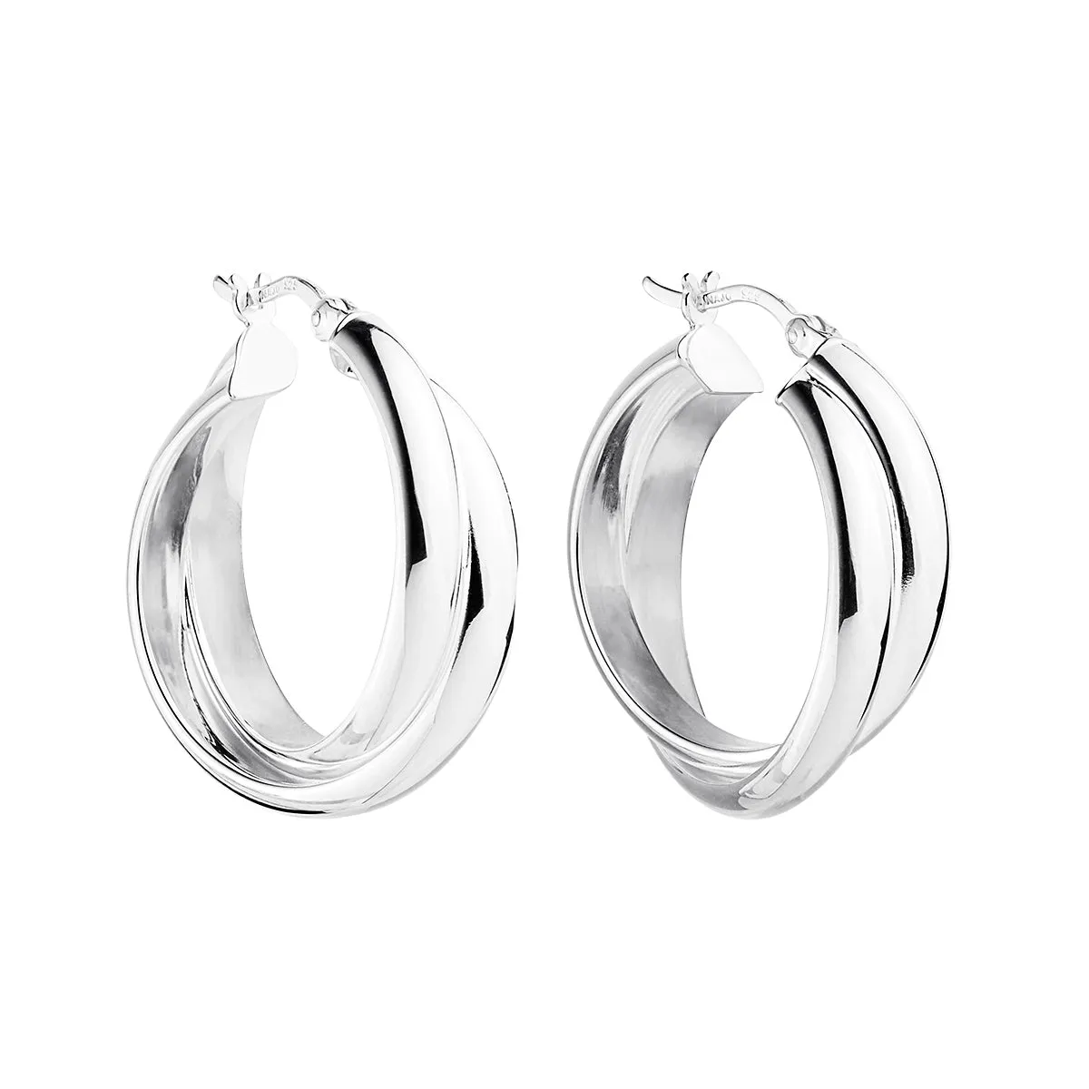 Honeysuckle Hoop Earrings