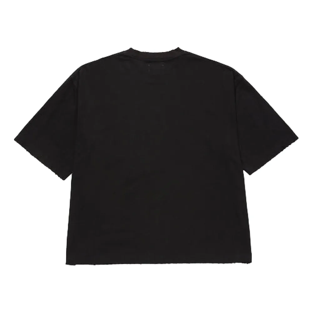 HONOR THE GIFT EMBROIDERED POCKET TEE-BLACK