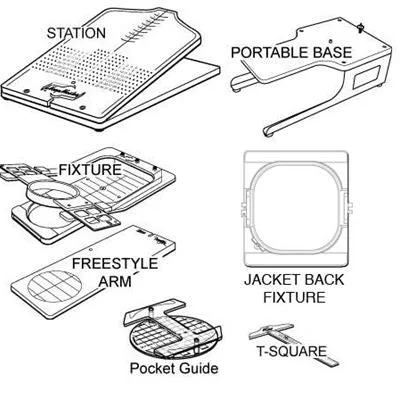 HoopMaster Kit with 1 Fixture and 1 Full Front / Square Fixture