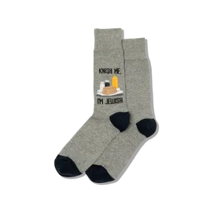 HOTSOX Men's Knish Me Crew Socks