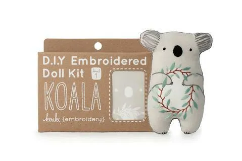 Koala DIY Embroidered Doll Kit (Level 1)