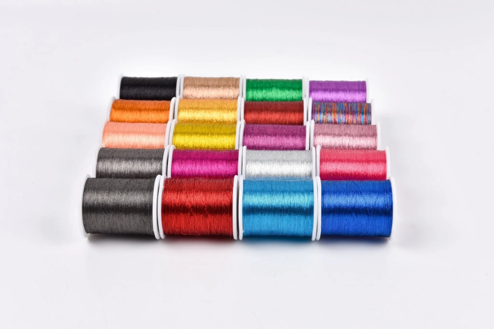 Metallic embroidery threads/ Single pcs