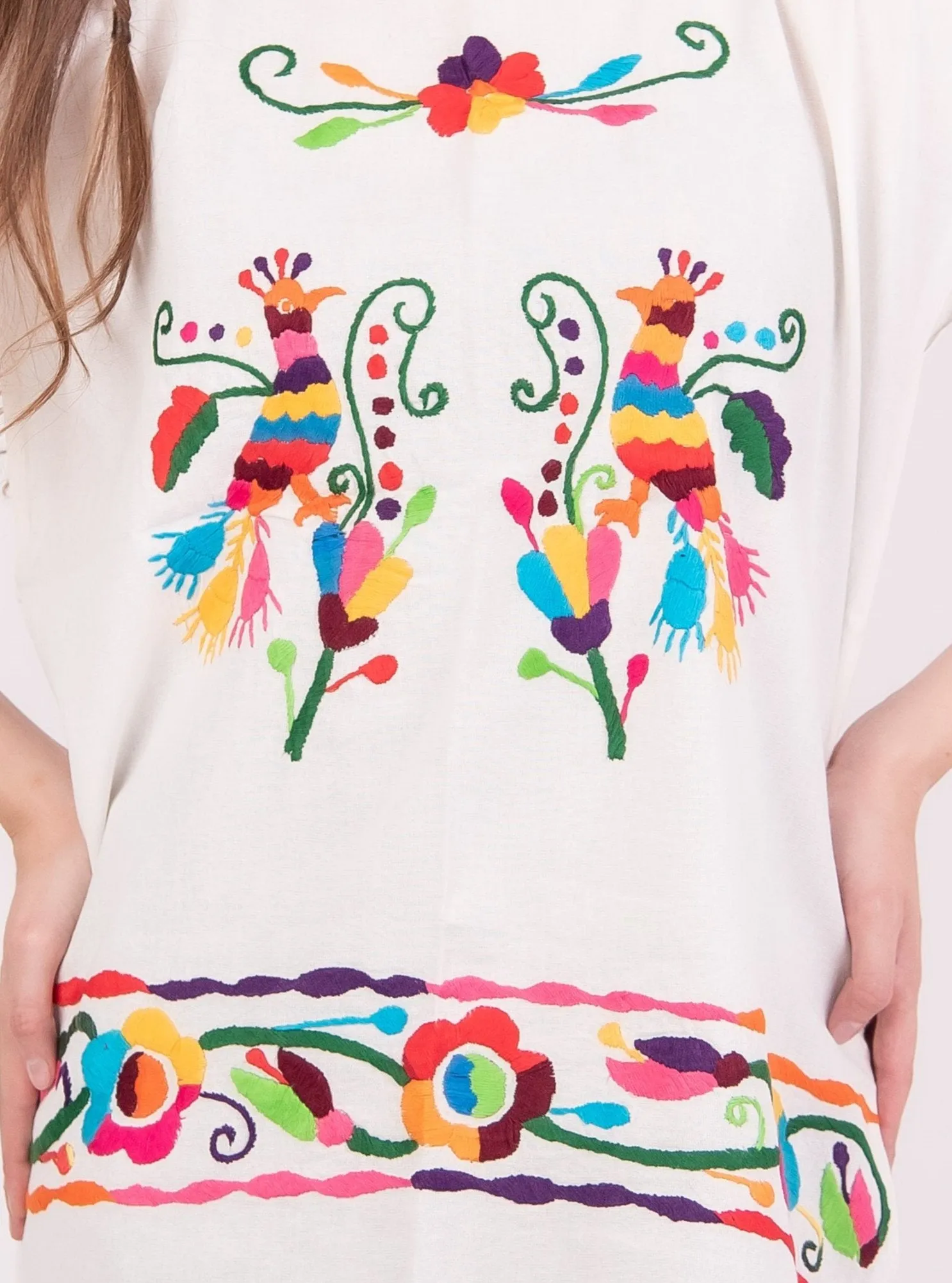 Mexican Handmade Embroidered Blouse Cuernavaca