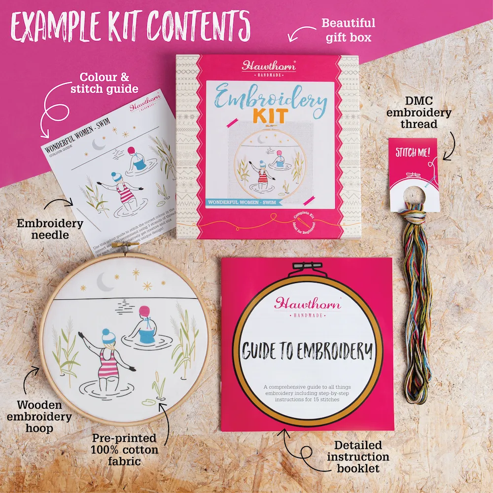 Move Embroidery Kit (Wonderful Women Collection)