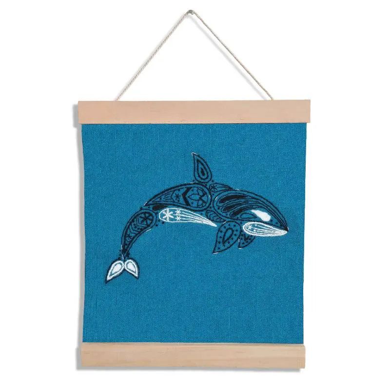 Orca Banner Embroidery Kit