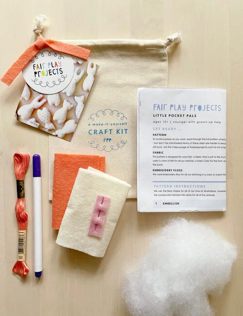 Pocket Pals Kit- Pink Grapefruit