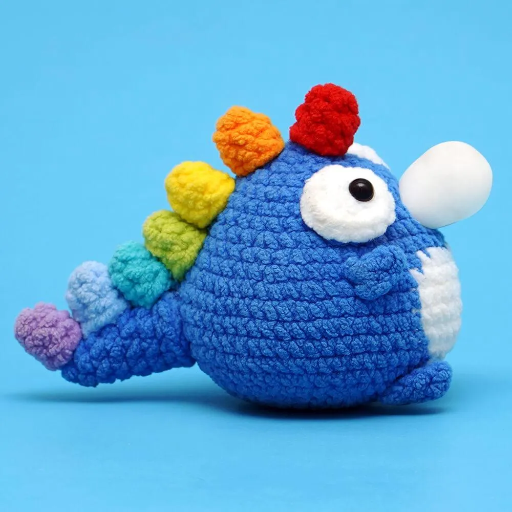 Press Bubble Dinosaur Animal Crochet Kit For Beginners