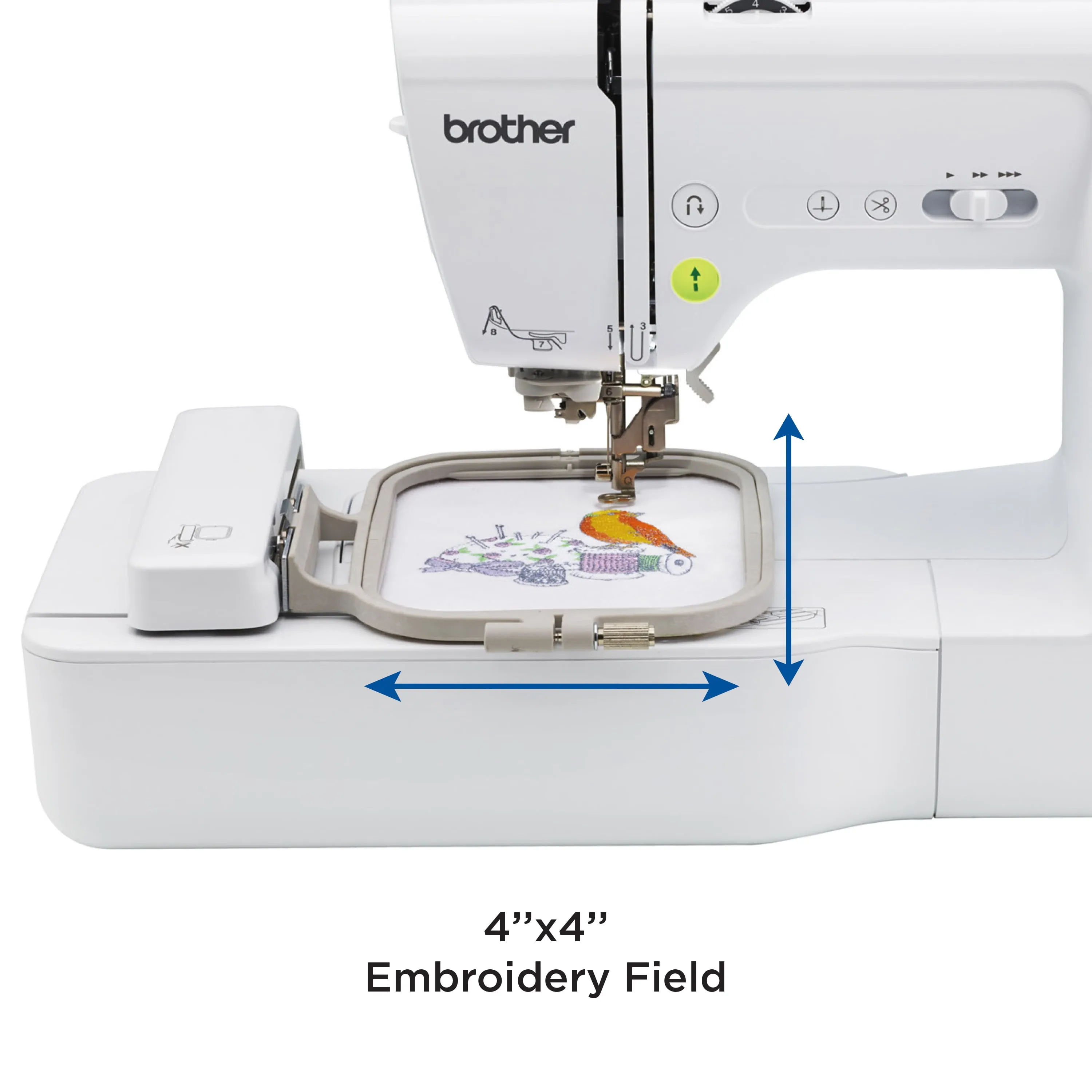 Sewing and Embroidery Machine with Sew Smart LCD