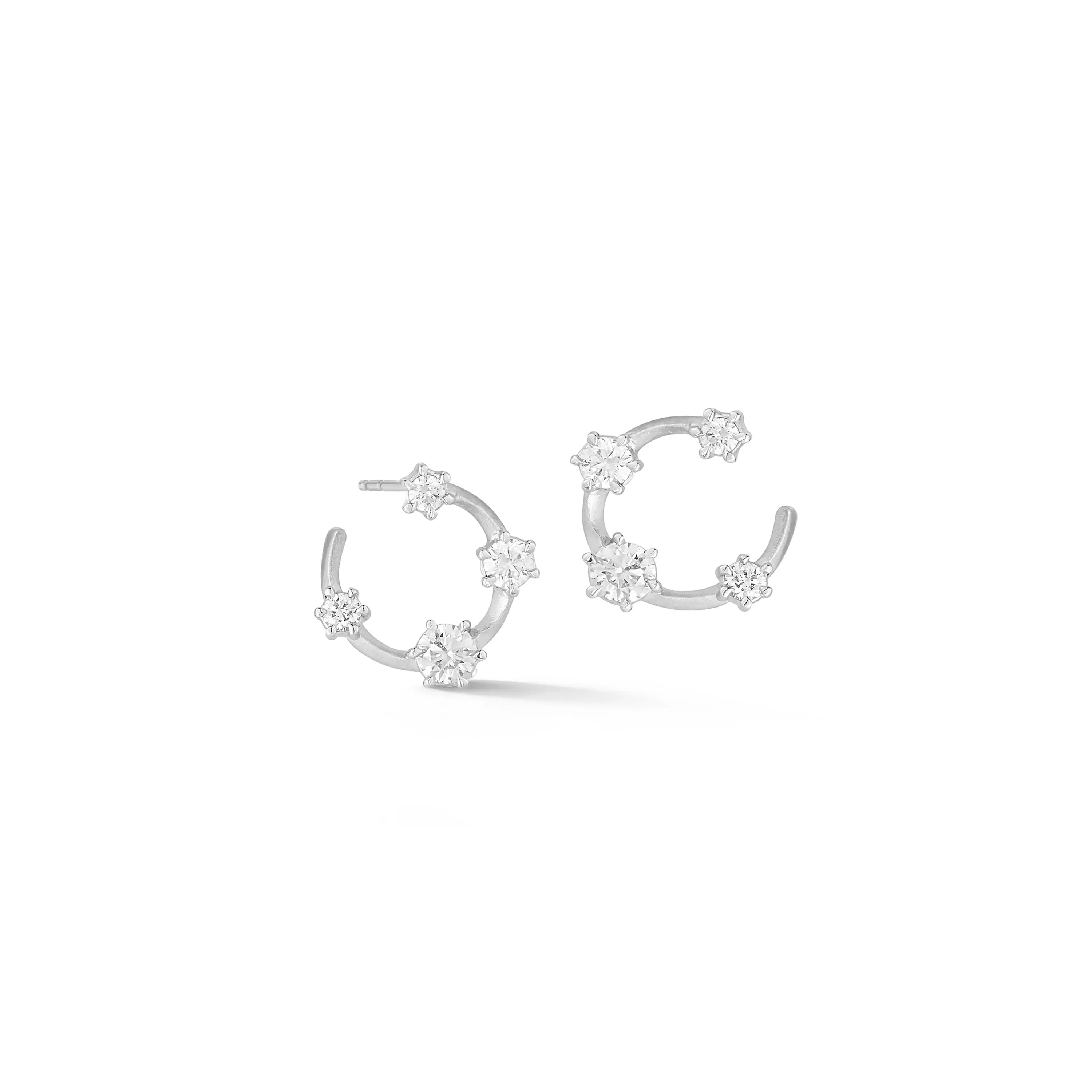 Small Kismet Diamond Hoops