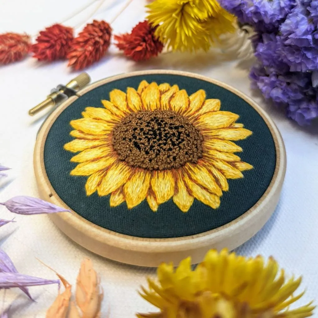 Sunflower Needle Painting Kit