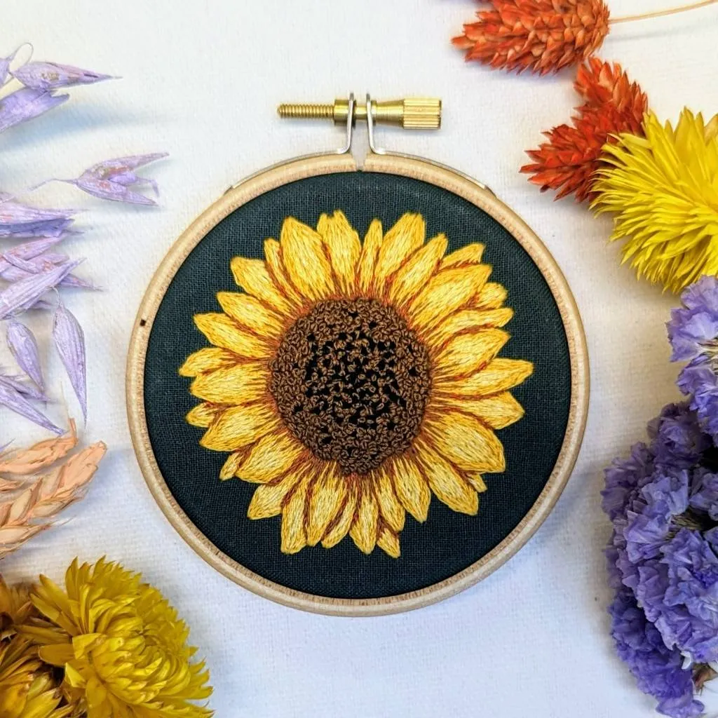 Sunflower Needle Painting Kit