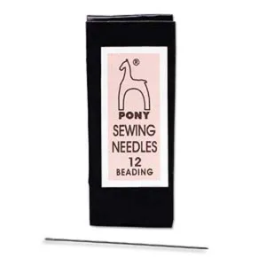 Supplies-Beading Needles-Pony-Size 12-Quantity 25